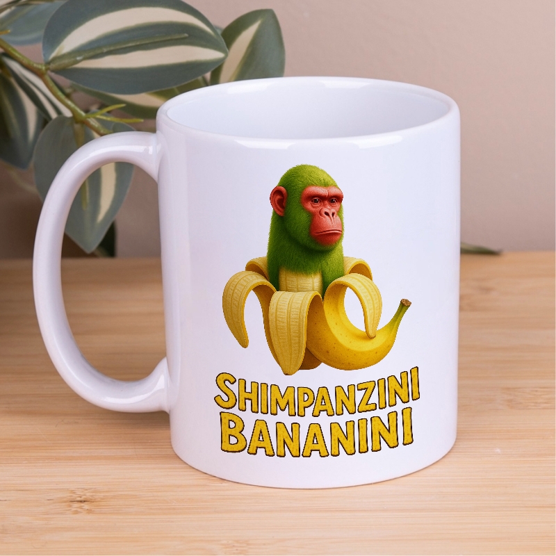 Чашка 330мл Shimpanzini Bananini