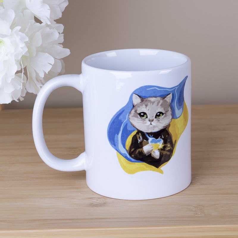 Котик патріотичний ЗСУ
