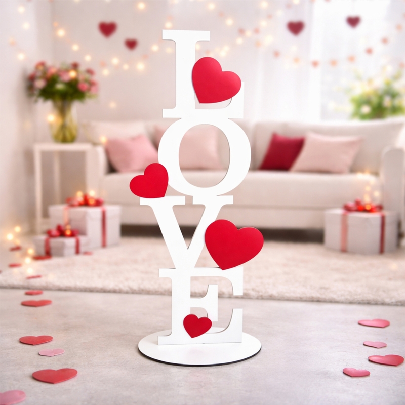 Ростова фігура «LOVE з серцями»