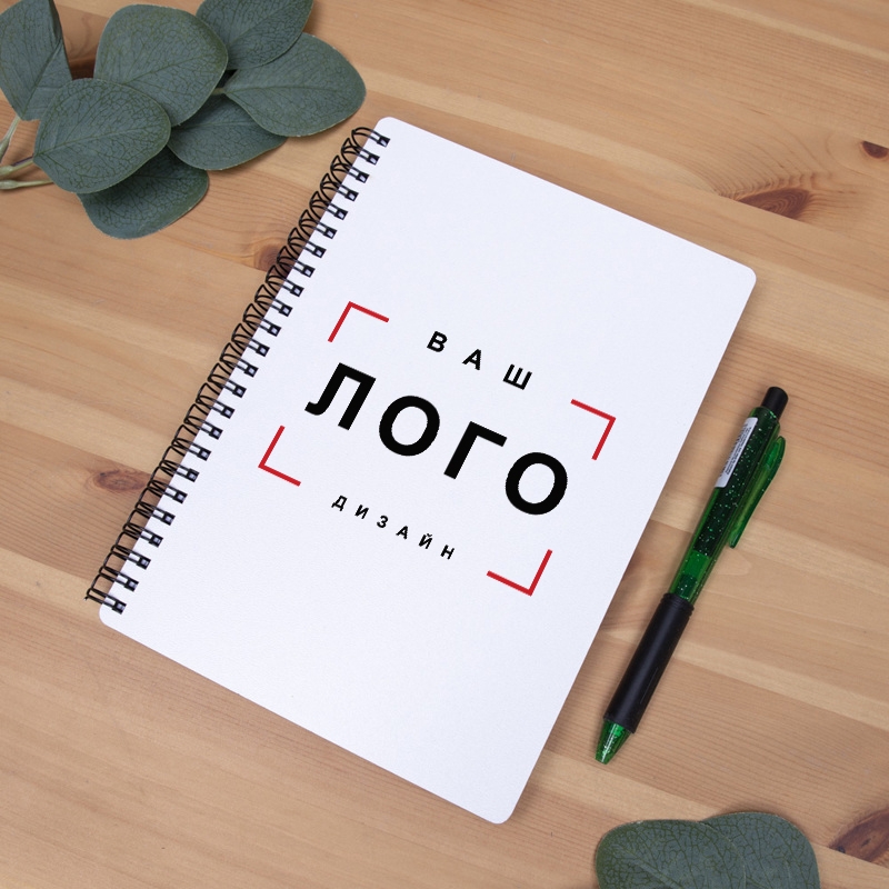 Блокнот Білий ЛОГО