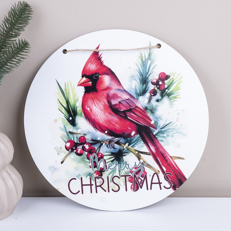 Табличка під композиції Снігур Merry Christmas
