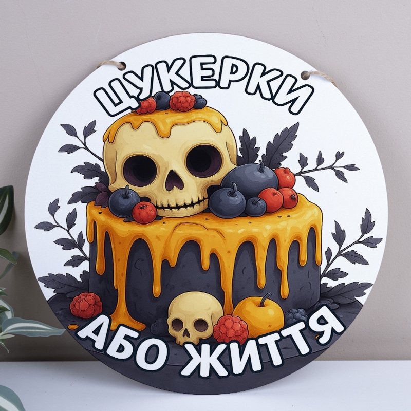 Основа під композиції круг Цукерки або Життя
