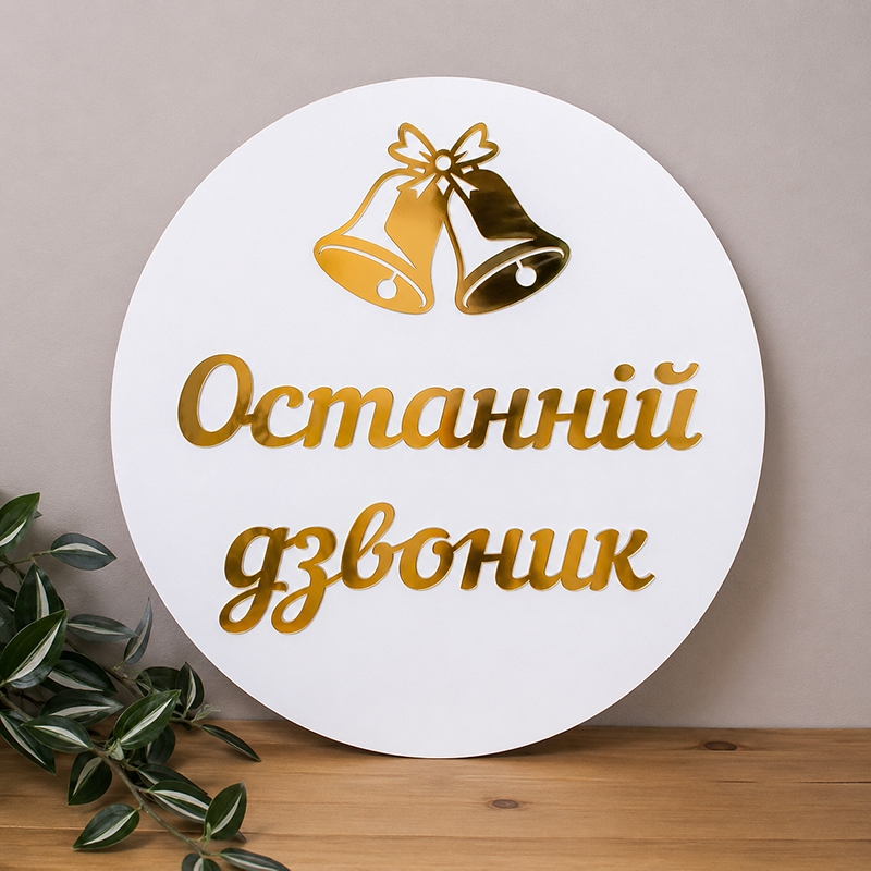 Пано "Останній дзвоник" 45см