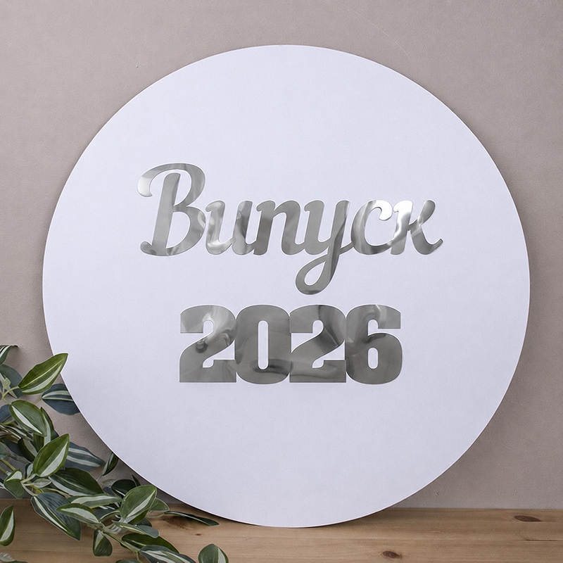 Панно з сріблом "Випуск 2026"