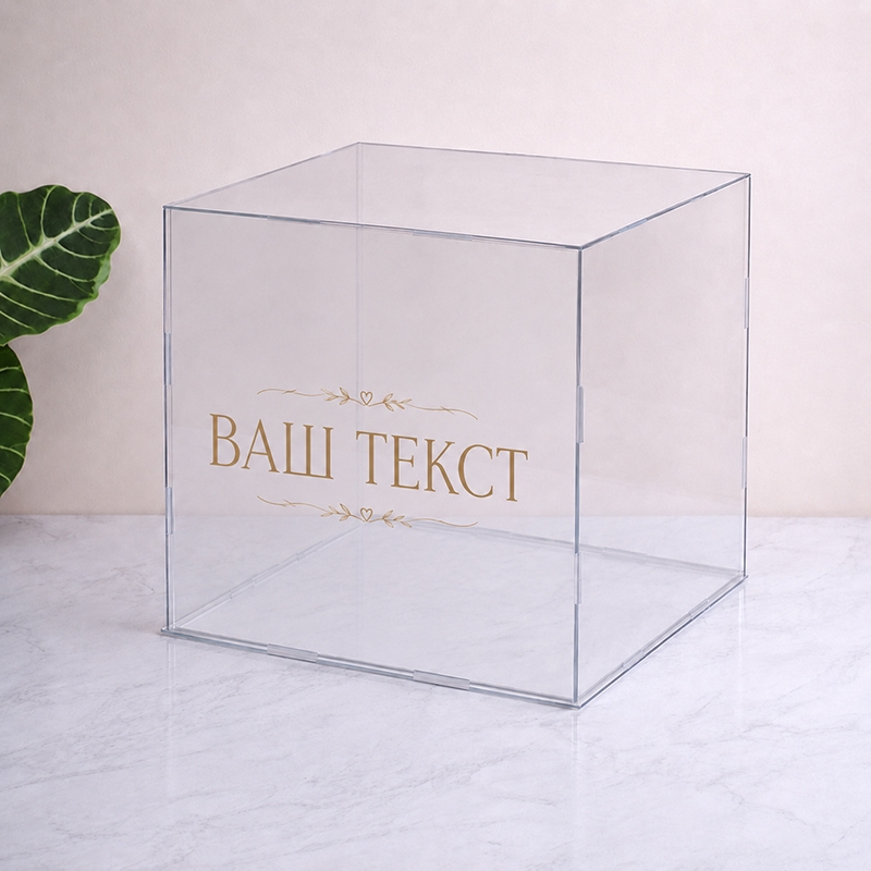 пластиковий бокс з друком