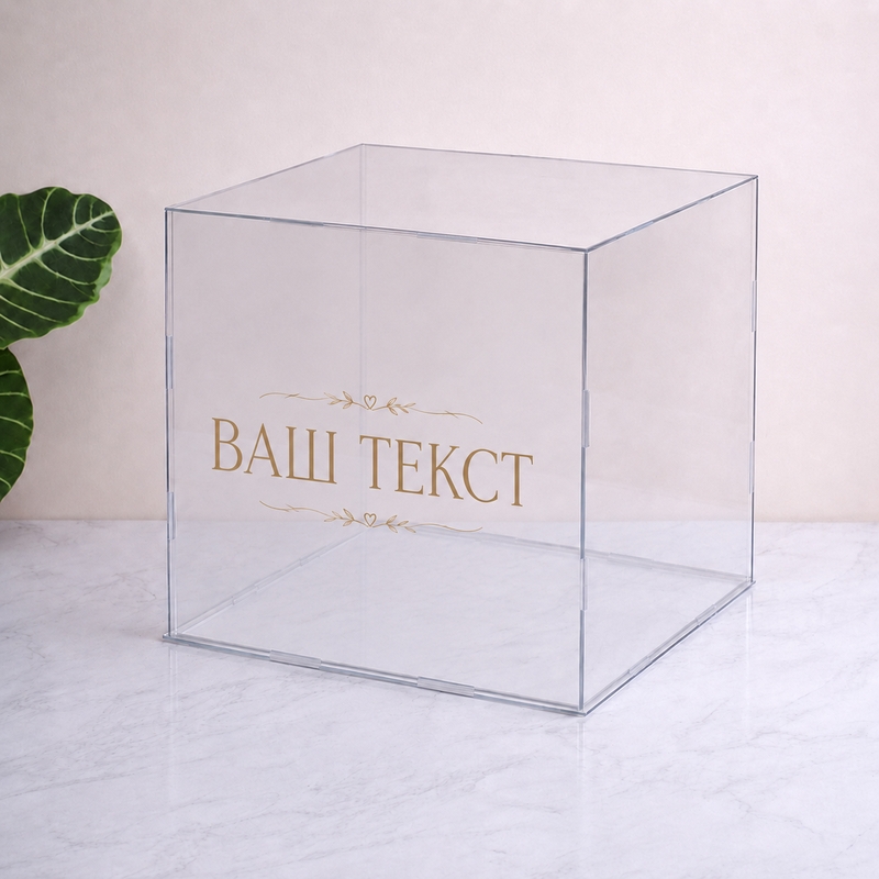 пластиковий бокс з друком