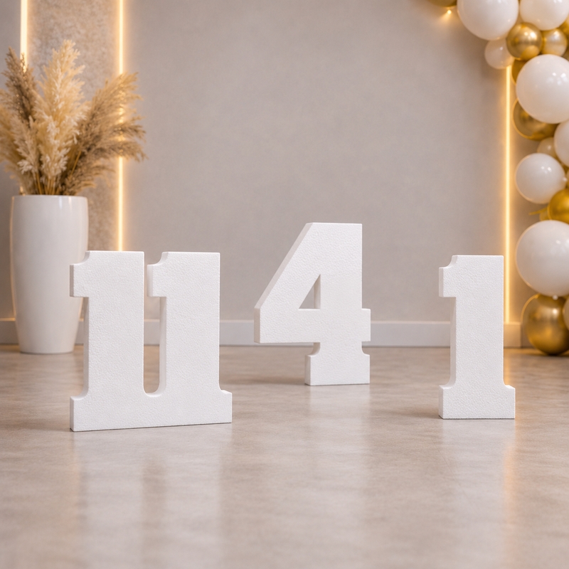 47см Цифри 11,4,1