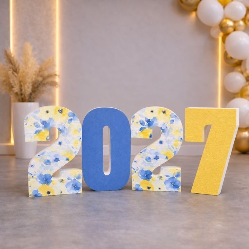 Цифри 2026 з друком