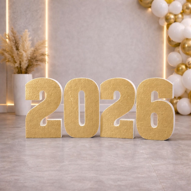 58см "2026" золоті