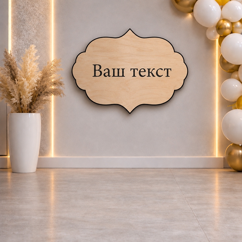 150см Таблички з фанери 6мм