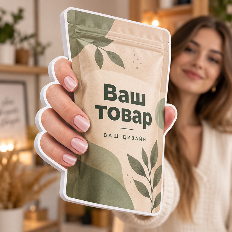 Товар в руці різноколірна «ПВХ з тримачем до 90см»